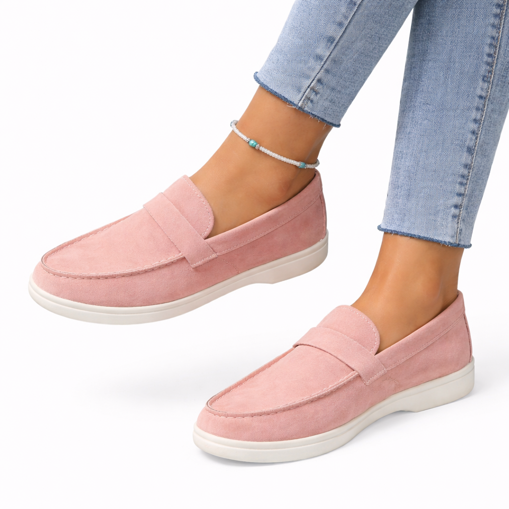 Judith - Mocasines de ante lujosos