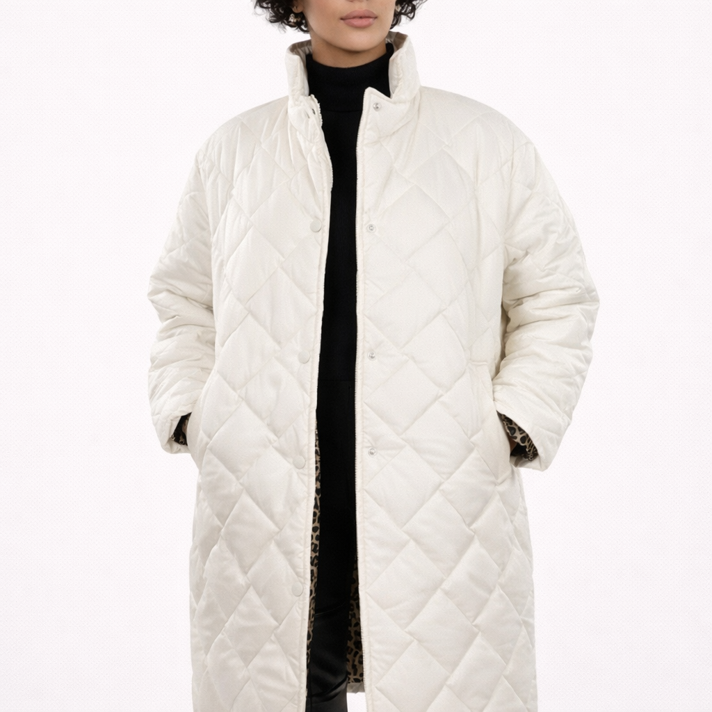 Miriam - Abrigo Leopardo con Estilo Elegante y Sofisticado