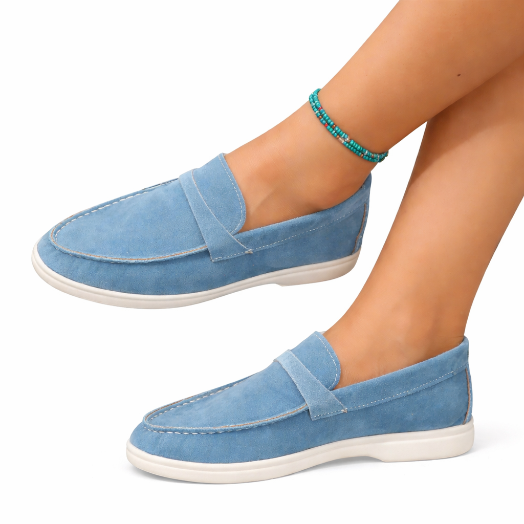 Judith - Mocasines de ante lujosos