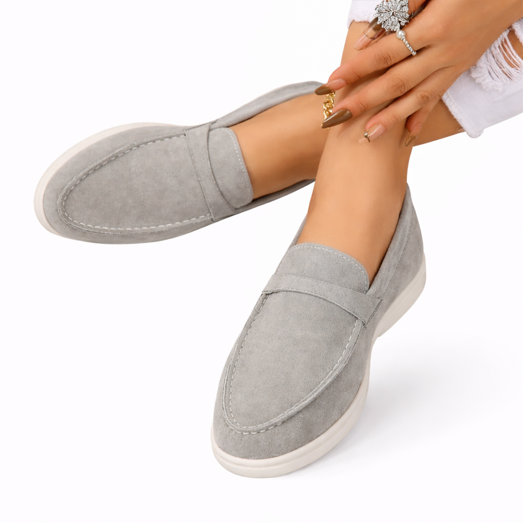 Judith - Mocasines de ante lujosos