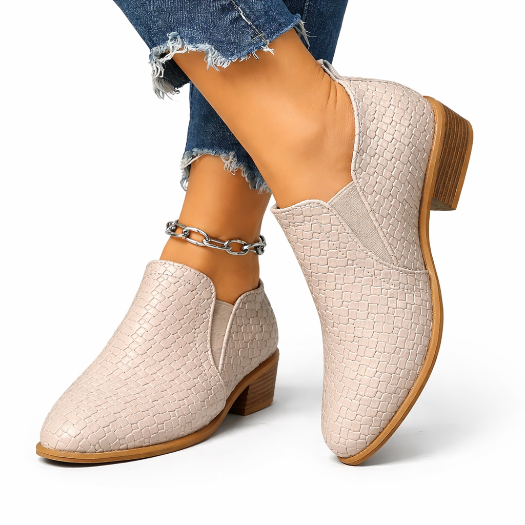 Alexandra - Zapatos Oxford ortopédicos de cuero