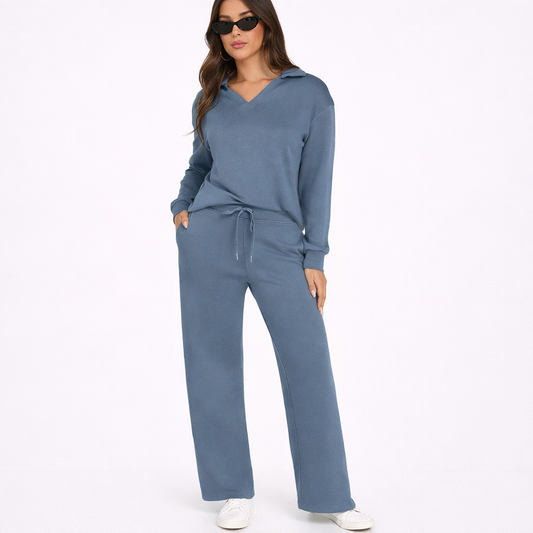 Estela - Conjunto elegante con acabado brillante