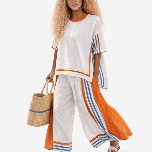 Amelia - Conjunto de verano ligero con encanto bohemio