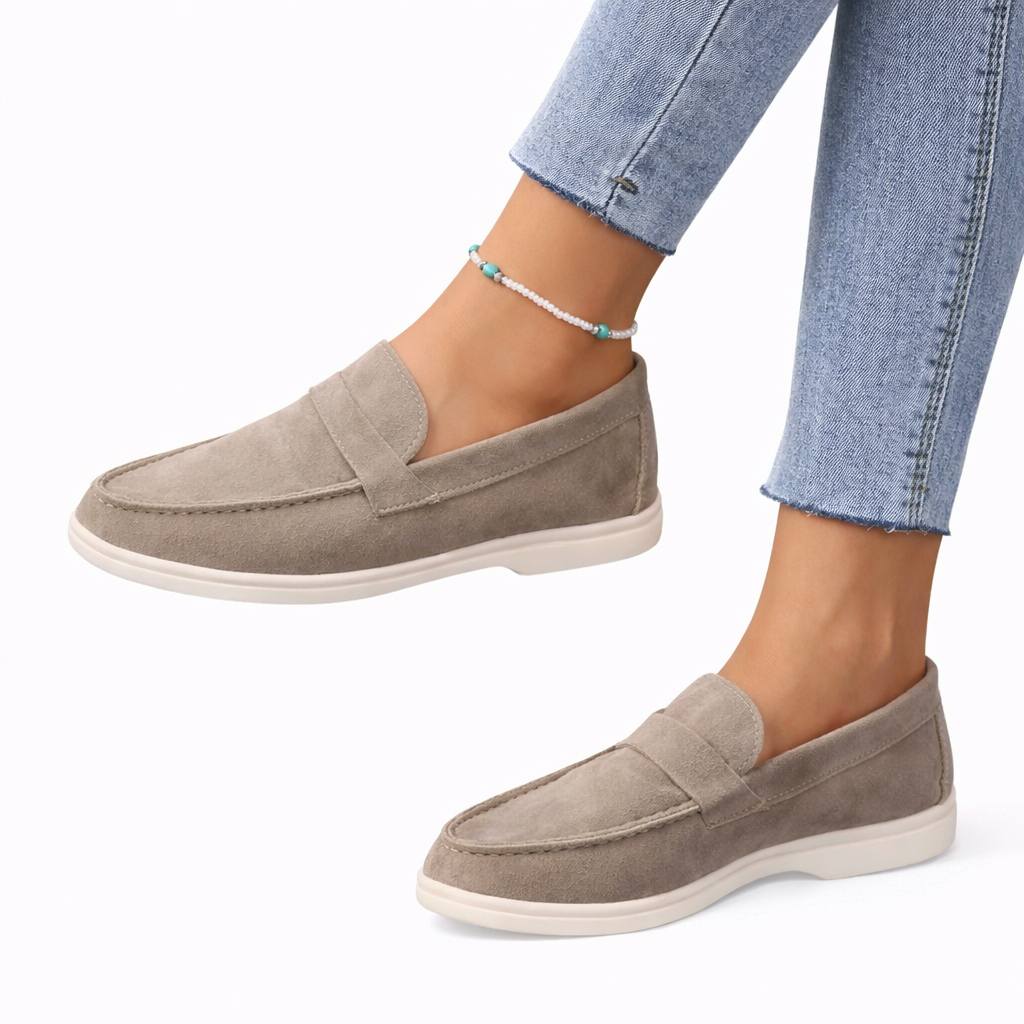 Judith - Mocasines de ante lujosos