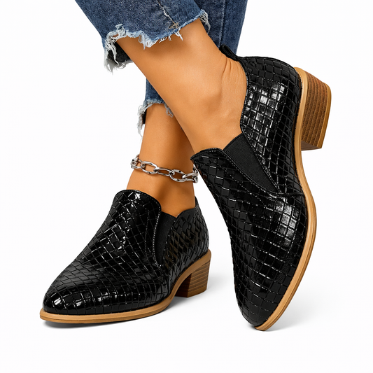 Alexandra - Zapatos Oxford ortopédicos de cuero