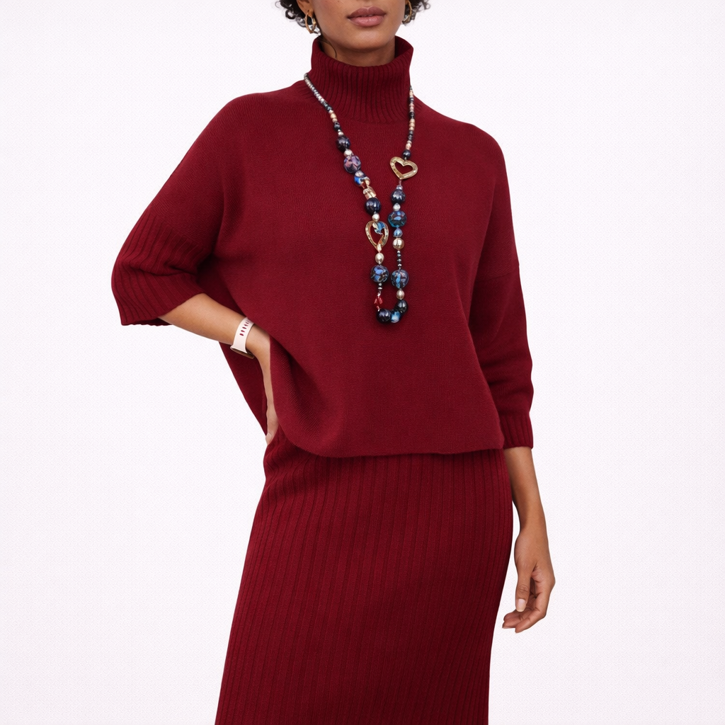 Leonor – Conjunto de punto con elegancia.