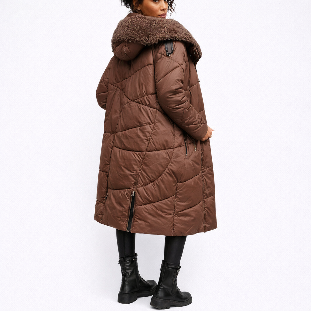 Adele - Elegante Abrigo Acolchado de Invierno