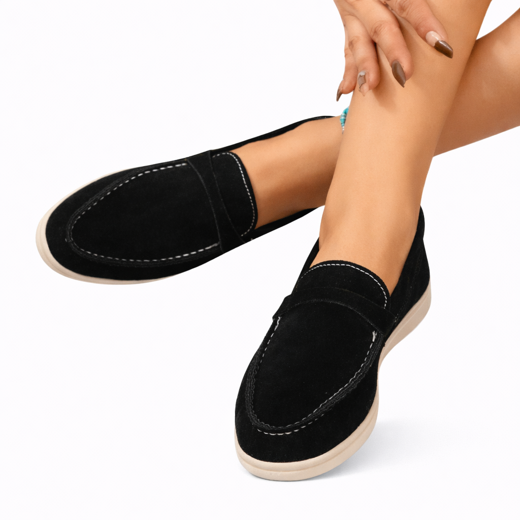 Judith - Mocasines de ante lujosos