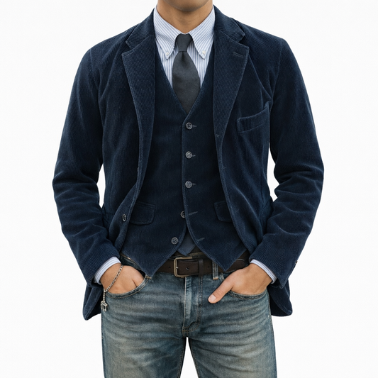 Manuel - Conjunto de Blazer y Chaleco Elegante