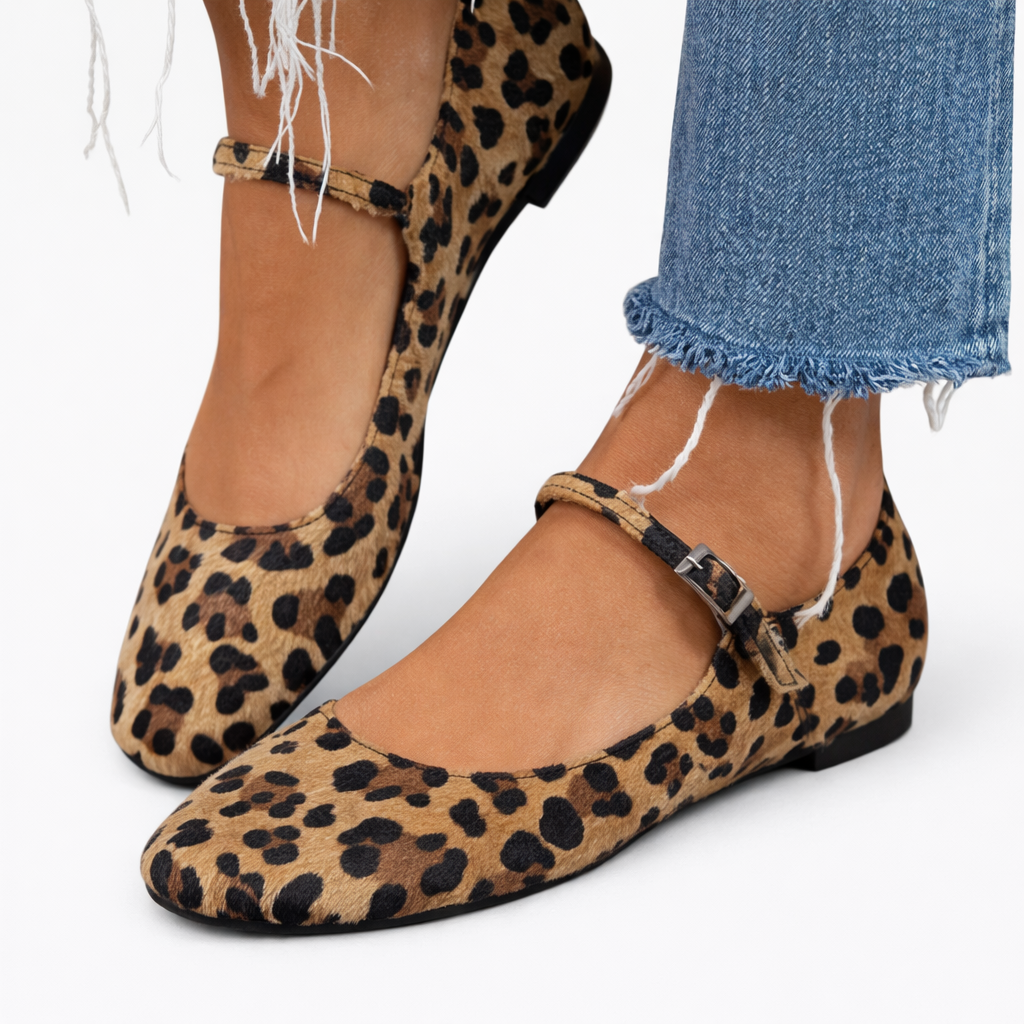 Ariel  – Sandalias de leopardo